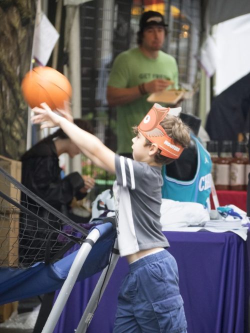 Hornets 2019-Kid Playing Basketball