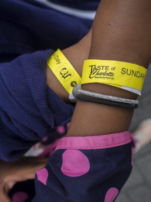 Wristbands for Family Fun Day in Charlotte, NC