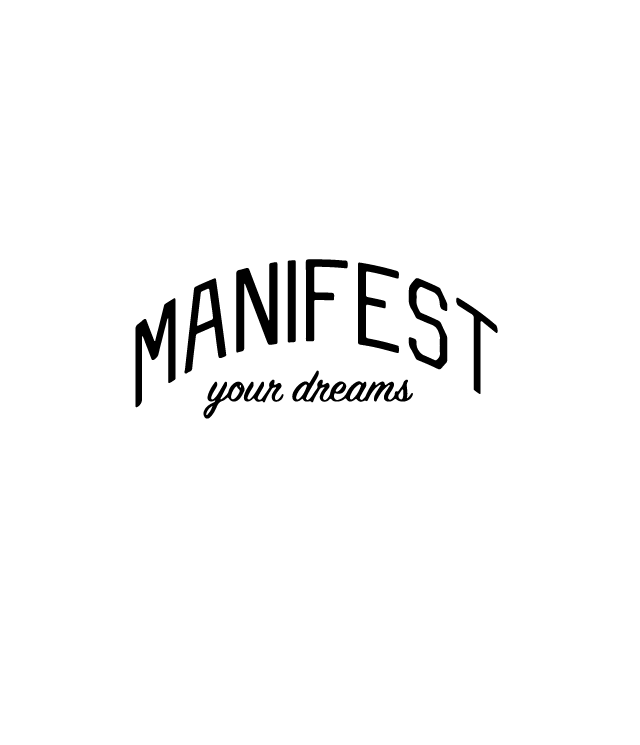 Manifest Your Dreams White Logo