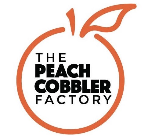 Peach Cobbler Factory Logo Square