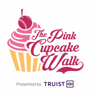 Pink Cupcake Walk Truist Logo 2022