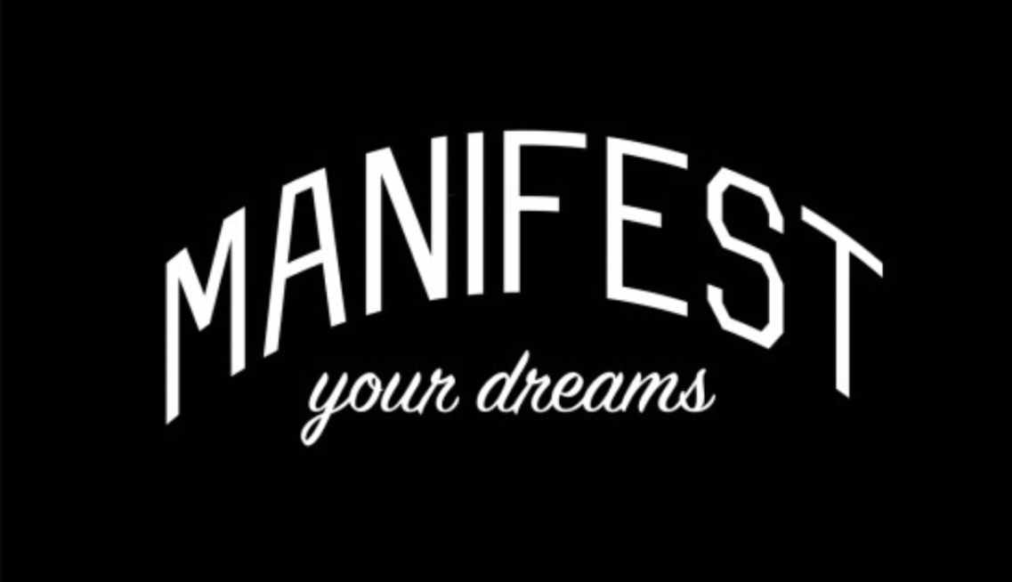 Manifest Your Dreams Black Logo