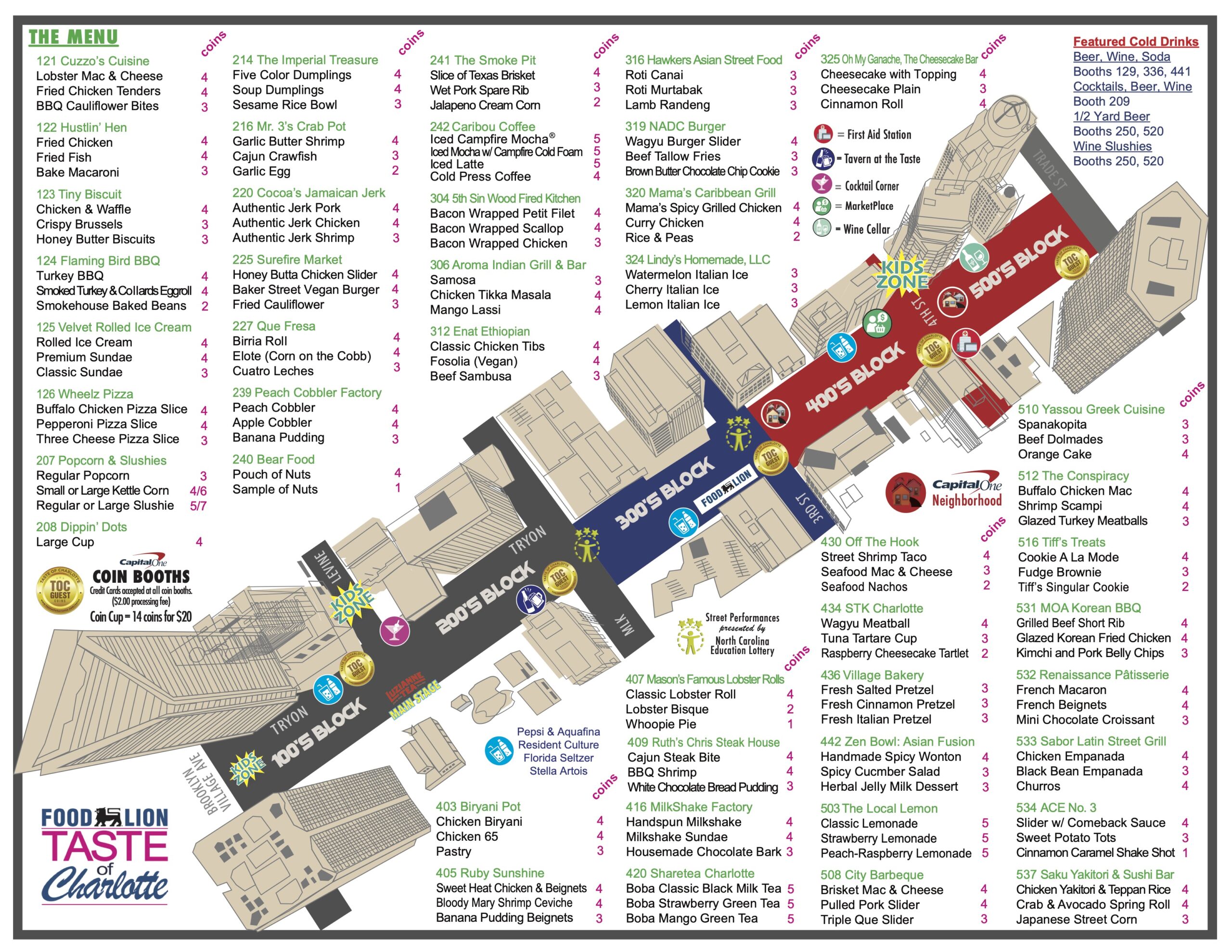 2026 Taste Map for Sponsors